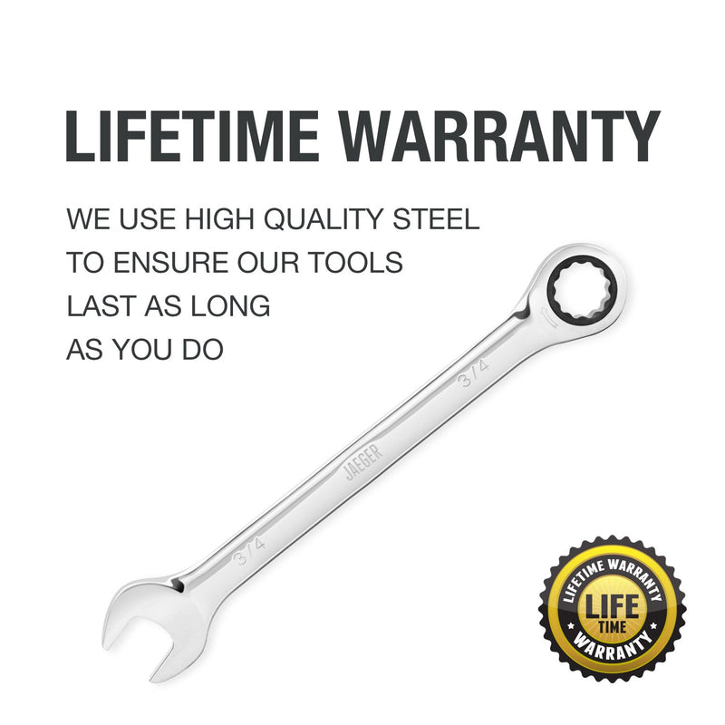 3/4 Inch TIGHTSPOT Ratchet Wrench with 5° Movement and Hardened, Polished Steel for Projects with Tight Spaces 3/4 Inch/SAE - NewNest Australia