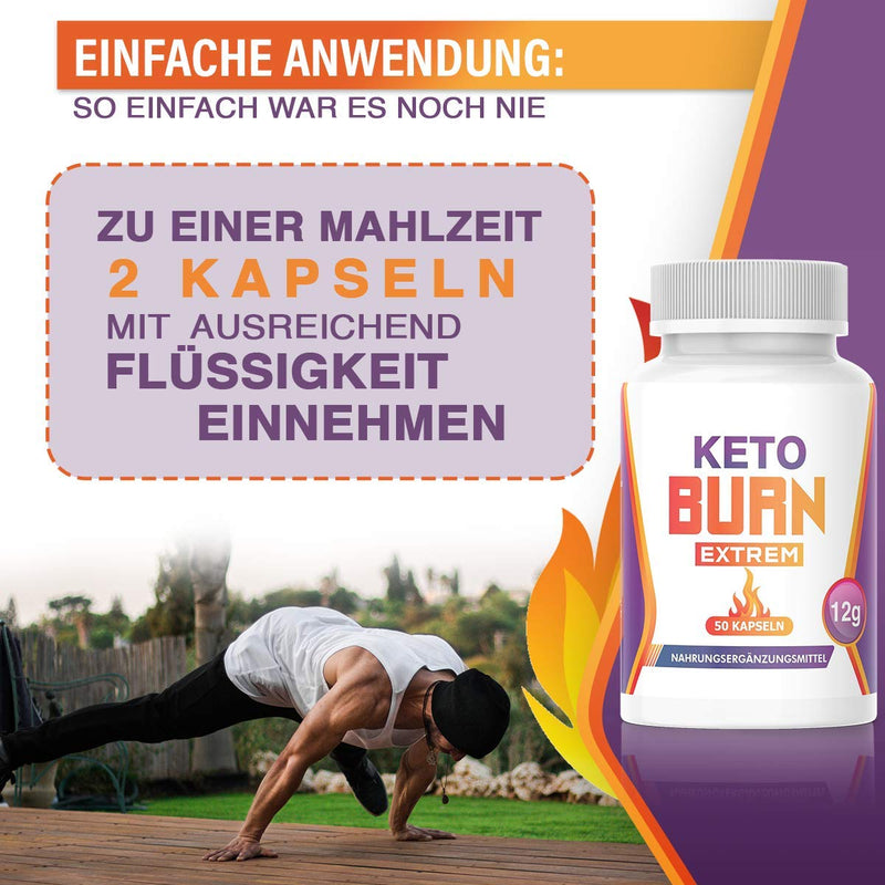 Saint Nutrition Keto Burn V2 Extrem, Fast & Finally, 2 Capsules For The Day, Women And Men With Superfruit Garcinia Cambogia, Appetite Suppressant & Metabolism Products From Germany - NewNest Australia