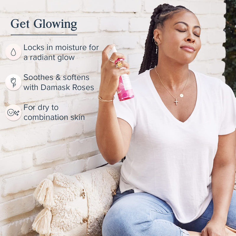HERITAGE STORE Rosewater with Glycerin | Alcohol Free, 100% Pure Vegan | Benefits Skin, Hair & More | Facial Toner & Moisturizer | Mist Spray | 8 oz Single - NewNest Australia