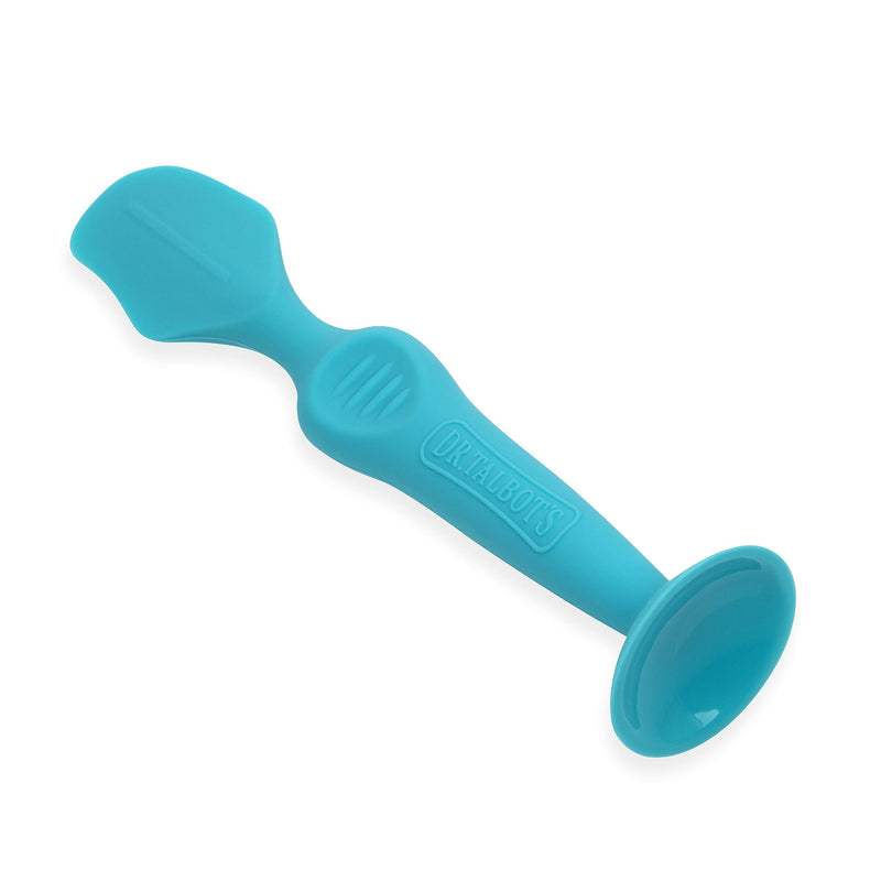 Dr. Talbot's Diaper Cream Soft Silicone Brush With Suction Base & Hygienic Case By, Aqua, Full Size, Blue 1 Count (Pack of 1) - NewNest Australia