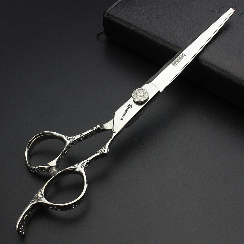6/7-inch professional hair trimmer, stainless steel sharp hair trimmer and hairdresser specific scissors 7-inch cutting scissors - NewNest Australia