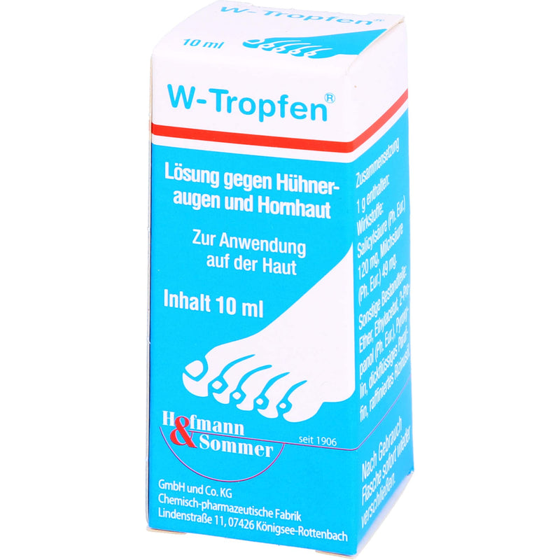 W-DROP solution against corns and calluses 10 ml - NewNest Australia
