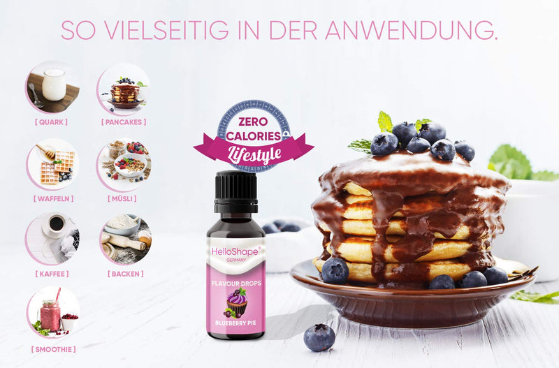 Hello Shape Summer Mix Box, Flavor Drops, Sugar-Free, Set, 5 X 30 Ml, Flavor Drops Without Calories, 5 Great Flavors For Summer, Vegan, For Natural Yogurt, Porridge Or Quark - NewNest Australia