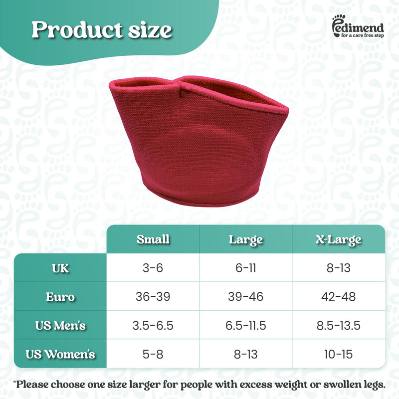 Pedimend Metatarsal Pads for Women and Men Ball of Foot Cushion - Gel Sleeves Cushions Pad - Fabric Soft Socks for Supports Feet Pain Relief Pink Small (UK 3-6) Pink Small (UK 3-6) - NewNest Australia