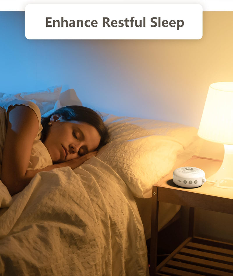 Dreamegg White Noise Machine - D11Max Sleep Aid Babies Adults, Portable White Noise Machine Baby Usb, White Noise Sound Machine With Super Battery, 21 Soothing Sounds, Sound Machine Adult - NewNest Australia