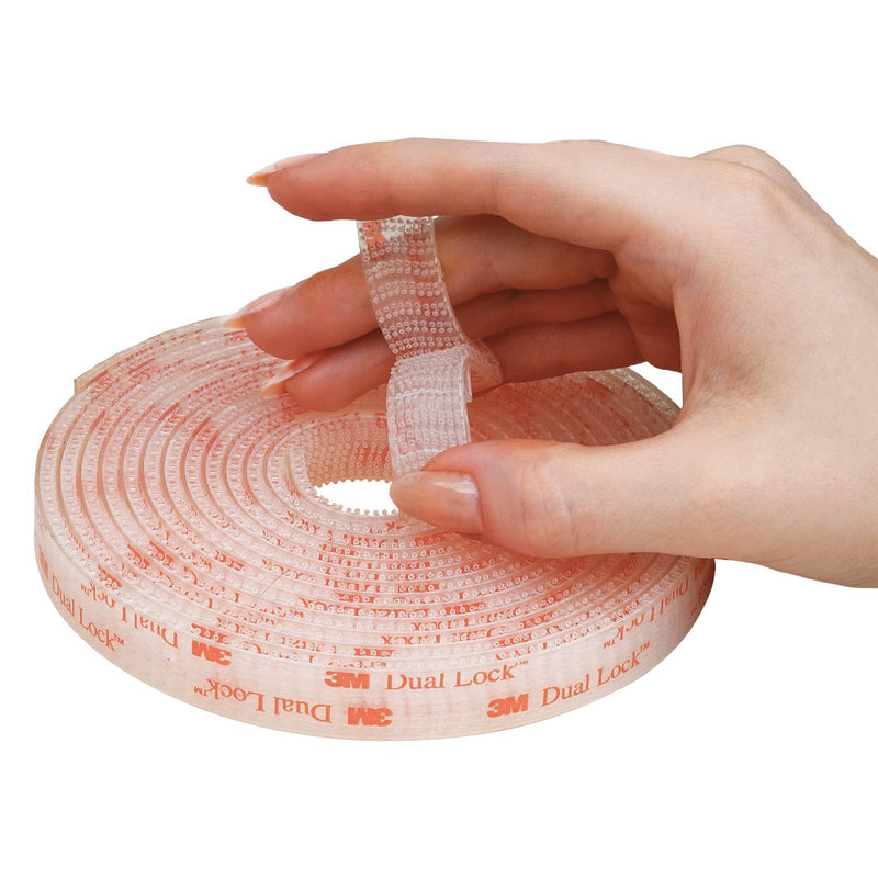 CANOPUS Dual Lock Tape, Strip Tape with Adhesive, Heavy Duty Reclosable Fastener, Mounting Tape, for Hanging Picture Frame, Router, Decoration, Made in USA (0.5in x 10ft) 0.5in x 10ft - NewNest Australia