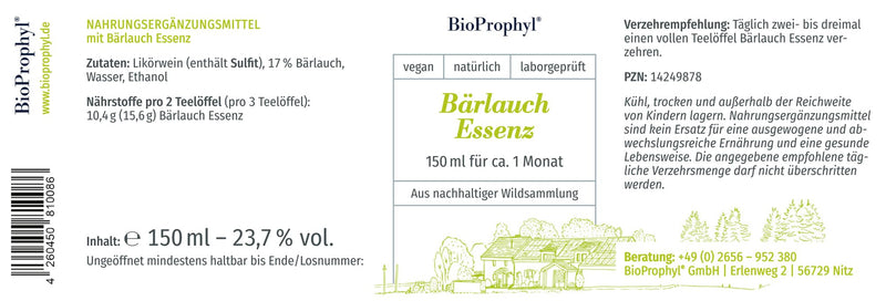 Bioprophyl Execution Final Package - 1X Organic Chlorella 500 + 1X Wild Garlic Essence + 1X Cilantro Essence - Pure Natural Without Additives - For 1 Month To Complete The Dr Klinghardt Treatment - NewNest Australia