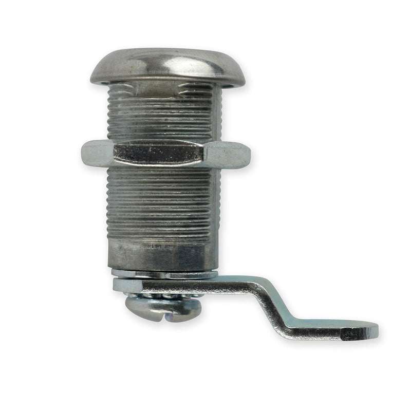 Leisure Coachworks 2 Pack 1 1/8" Keyed Camlock with Straight and Offset Cam Lock Latch Keyed Alike (2, 1 1/8") 1 1/8" - NewNest Australia