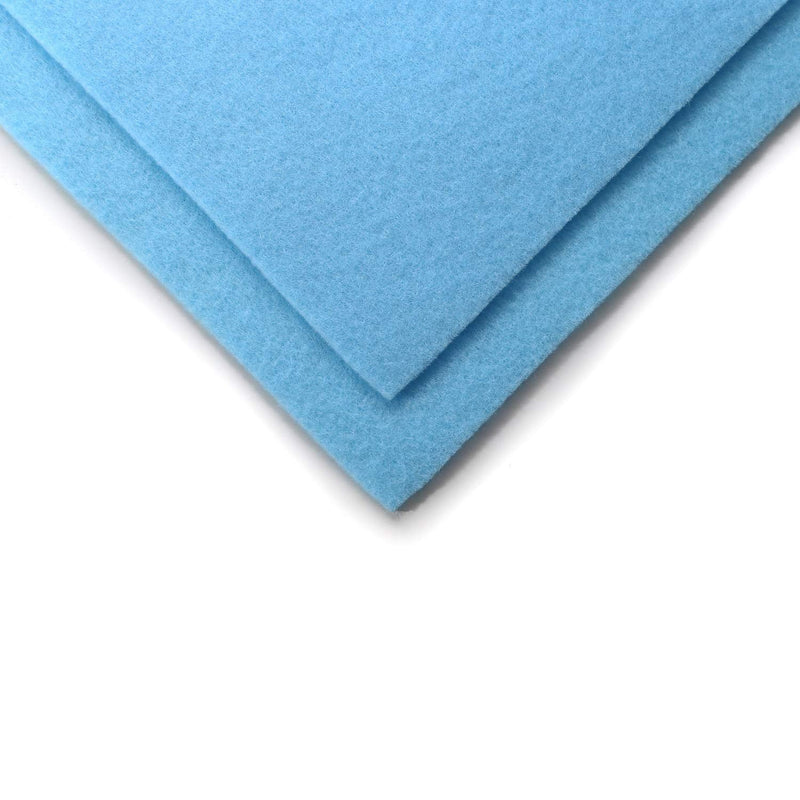 Barcelonetta | Acrylic Felt Fabric | 72'' Inch Wide | 1.5mm Thick | DIY Arts & Crafts, Sewing, Cushion and Padding (Baby Blue, 1 Yard) Baby Blue - NewNest Australia