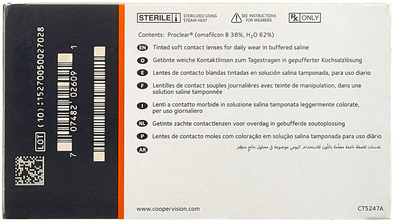 Proclear Spheric monthly lenses soft, 6 pieces / BC 8.6 mm / DIA 14.2 / -9.00 diopters - NewNest Australia