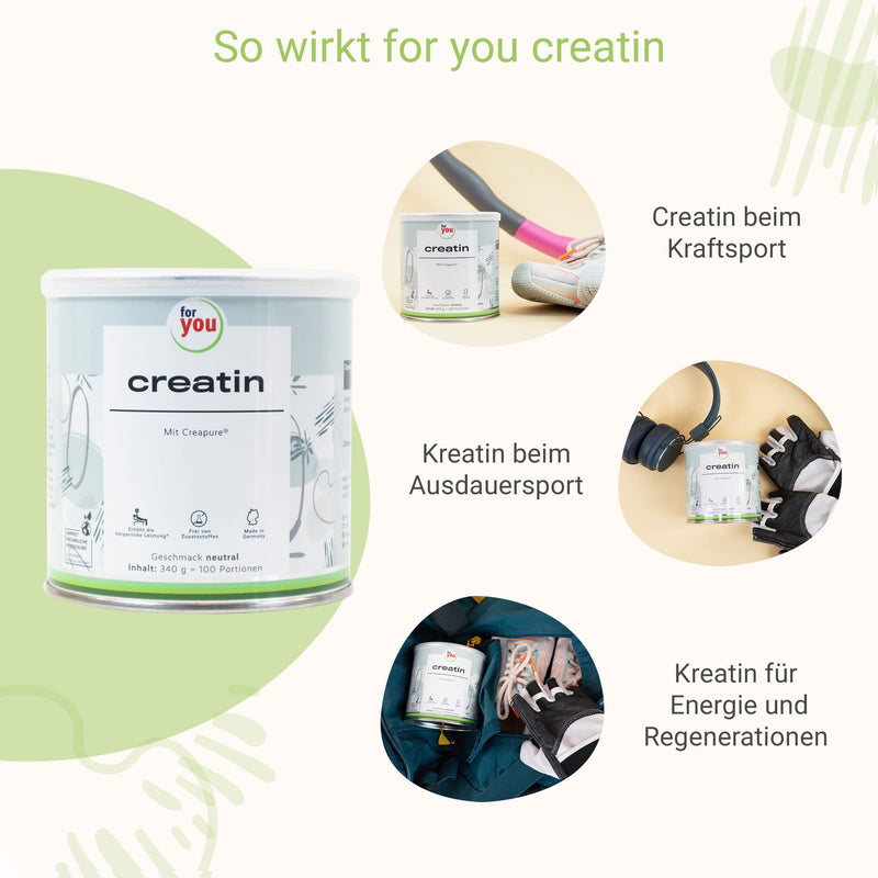 Creatine, With German Quality Raw Material Creapure, 340 G/100 Servings Of Pure Monohydrate, Purest Creatine Powder Without Additives, Creatine Powder For Muscle Growth, Strength And Endurance - NewNest Australia