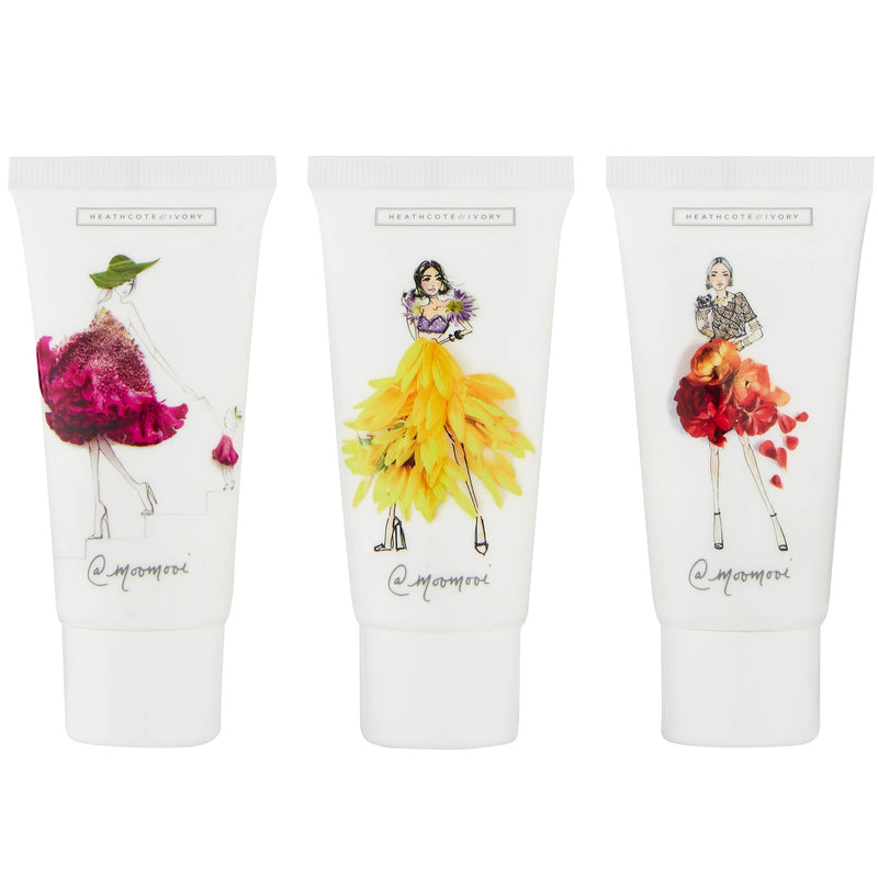 Heathcote & Ivory Meredith Wing Hand Cream Trio Gift Box Travel Size, 3 x 30 ml - NewNest Australia