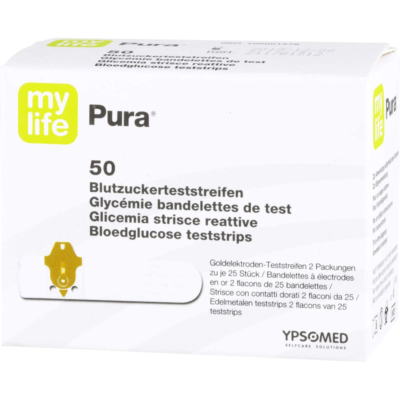 Mylife Pura Blood Sugar Test Strips Pack of 50 - NewNest Australia