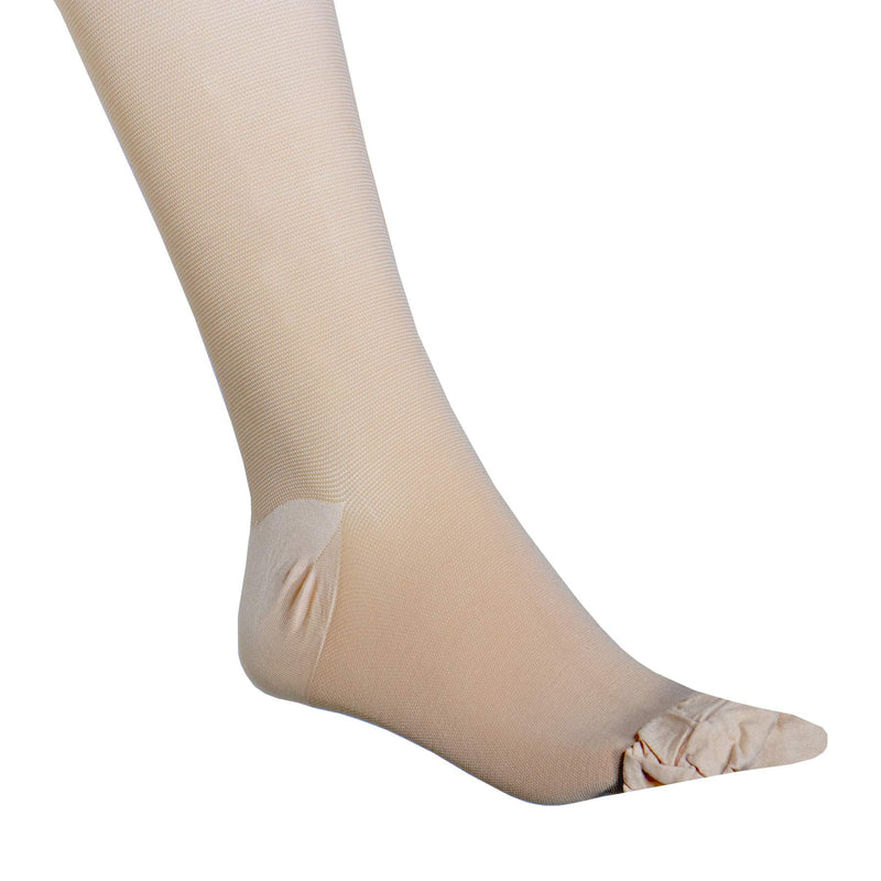 Truform 20-30 mmHg Compression Pantyhose, Plus Size Women's Support Tights Hosiery, Beige, Medium Medium (1 Pair) - NewNest Australia