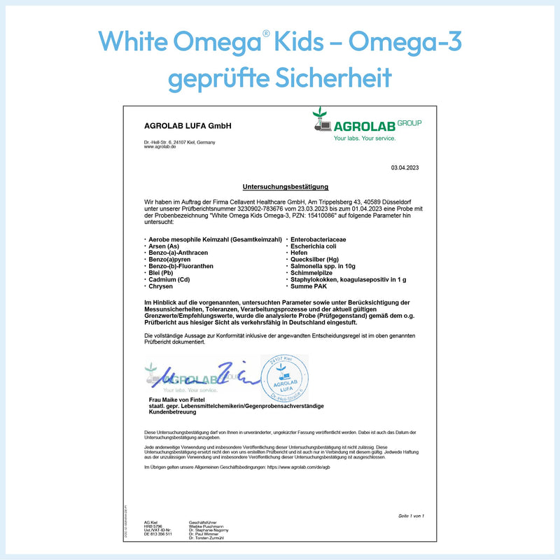 Omega-3 capsules for children - comparison winner 2023 - 90 mini capsules - sugar-free - 518 mg tasteless fish oil - NewNest Australia