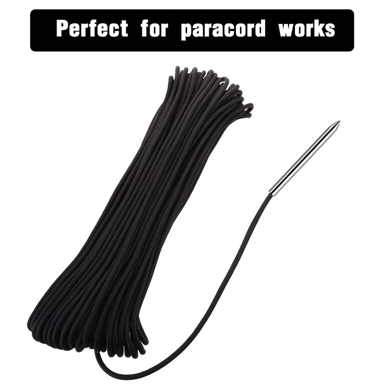 6 Pieces Paracord Stitching Set Paracord FID Lacing Stitching Needles Paracord Smoothing Tool, 6 Sizes and Silvery - NewNest Australia
