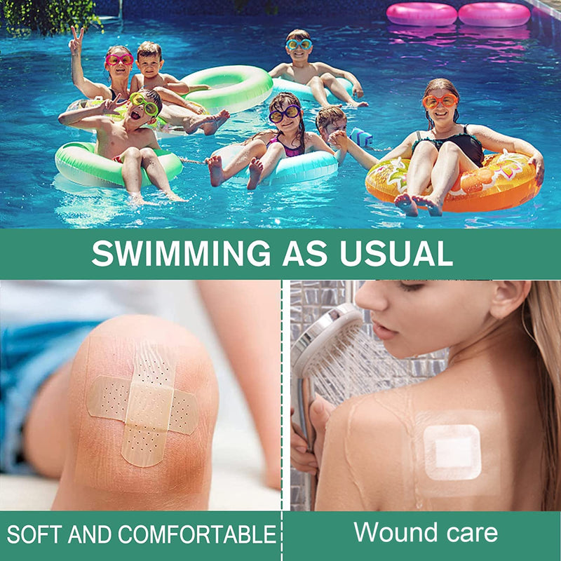 Dyroe Shower Plaster Waterproof Plaster Large Roll Tattoo Film Healing 15 Cm X 3 M Waterproof Transparent Bandage Second Skin Medical Tape For Sports, Showers - NewNest Australia