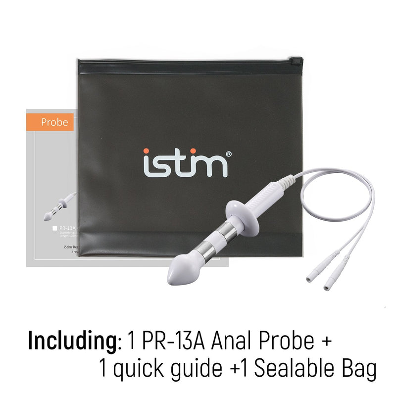 iStim PR-13 Probe for Kegel Exercise, Pelvic Floor Electrical Muscle Stimulation, Incontinence - Compatible with TENS/EMS Anal - NewNest Australia