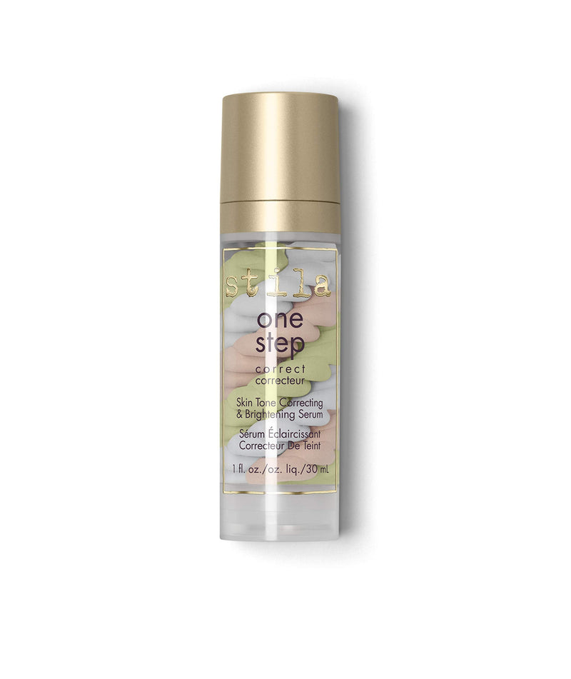 Stila One Step Correct Skin Tone Correcting & Brightening Primer Serum, Make Up Primer Neutralises Redness and Sallowness to Even Out Complexion, Face Primer to Hide Blemishes - 30ml - NewNest Australia