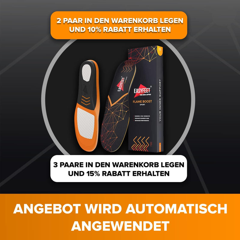 Sports Shoe Insoles For Men And Women, Ideal For Active Sports, Walking, Running, Training, Hiking, Hockey, Shock Absorption Inserts, Orthopedic Comfort Insoles, Black - NewNest Australia