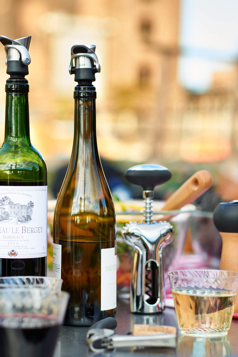 NewNest Australia - OXO SteeL Wine Stopper and Pourer 