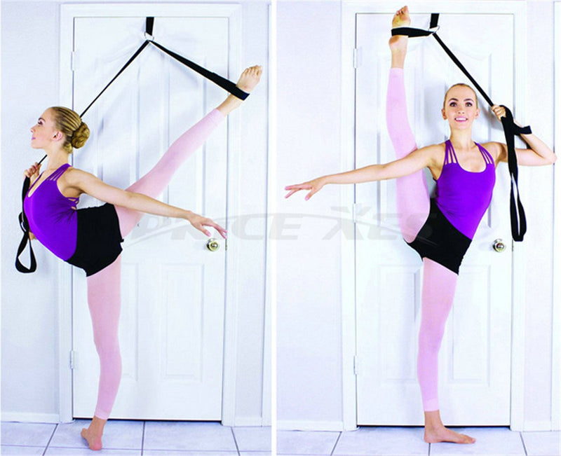 Price Xes Leg Stretcher, Door Flexibility & Stretching Leg Strap - Great for Ballet Cheer Dance Gymnastics or Any Sport Leg Stretcher Door Flexibility Trainer Premium Stretching Equipment Black - NewNest Australia