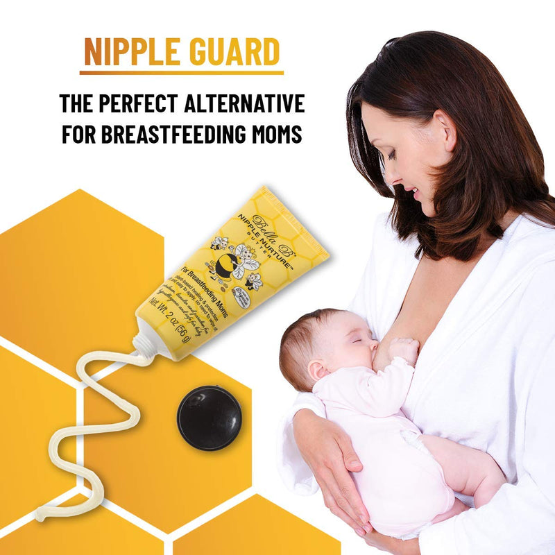 Bella B Nurturing Nipple Butter 2 oz - Organic Nipple Cream For Breastfeeding - Natural Nipplecreams For Breastfeeding - Breastfeeding Nipple Cream - Nipple Cream For Breastfeeding Organic 2 Ounce (Pack of 1) - NewNest Australia