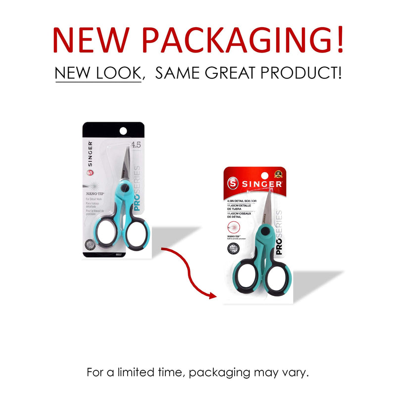 SINGER 00557 4-1/2-Inch ProSeries Detail Scissors with Nano Tip, 3 Pack 3-Pack - NewNest Australia