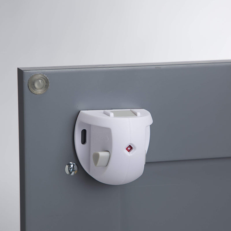 Safety 1ˢᵗ Adhesive Magnetic Lock System, 8 Locks And 2 Keys - NewNest Australia