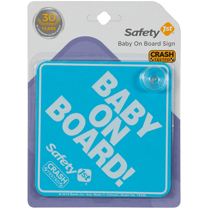 NewNest Australia - Safety 1st Baby On Board Sign, Blue 
