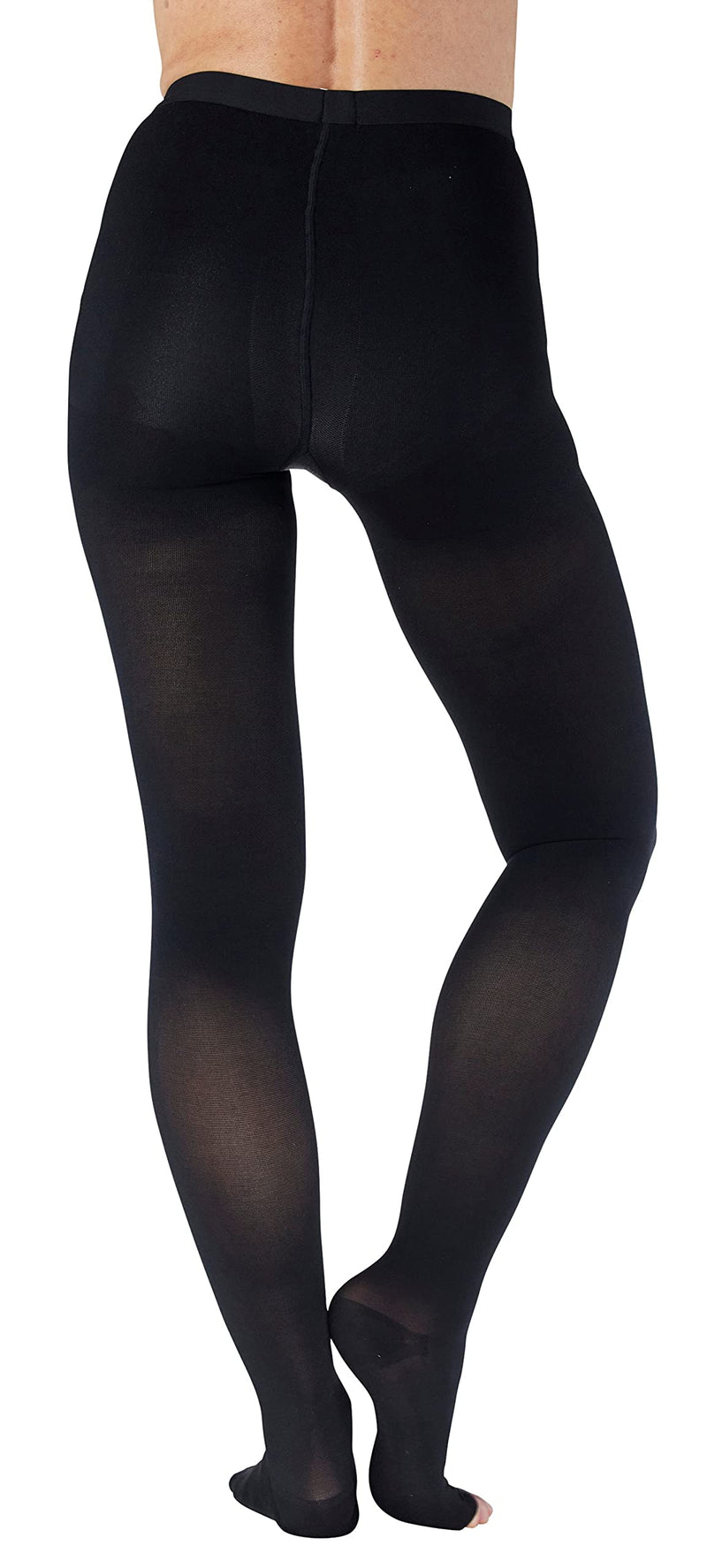 Absolute Support - Opaque Compression Stockings Pantyhose Women 20-30mmHg for Circulation - Firm Graduated Support Hose for Ladies - High Waist Tights - Black, Small - NewNest Australia