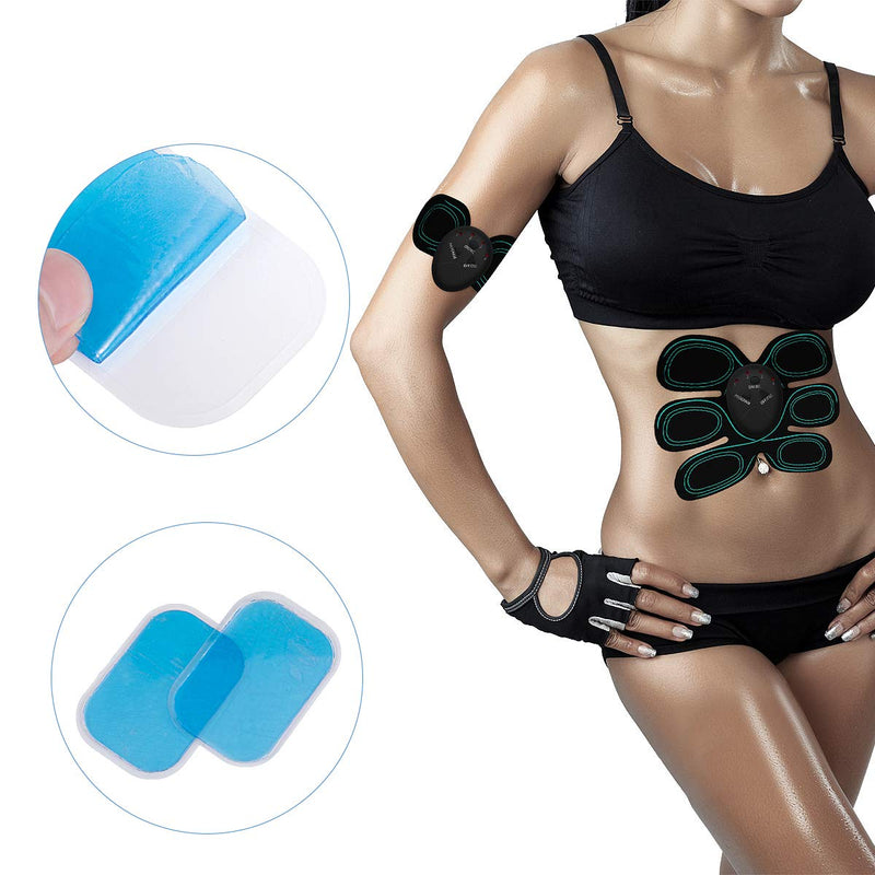 C100AE 60PCS EMS GEL PADS,EMS ABS Replacement Pads,Conductive Gel Pads Adhesive Electrodes,ABS Fitness Electric Stimulators Pads,EMS Trainer Gel Pads Toner,Abdominal Muscle Trainer Accessories - NewNest Australia