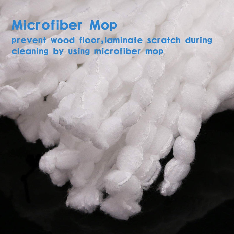 3 Pack Spin Mop Replacement Head for Standard Size Spin Mop Systems, Microfiber Spin Mop Refills 3 - NewNest Australia