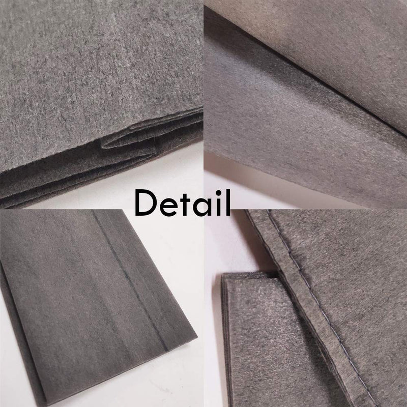 S SMILEFIL 9-38737 Dust Cloth Filter Bag Wet Dry Vacuum Bags for 2 to 2.5 Gallon Shop Vacuums and Powerhead Bucket Vac (3 Shop Vacuum Bags with 1 Retaining Band) 3 Bags - NewNest Australia