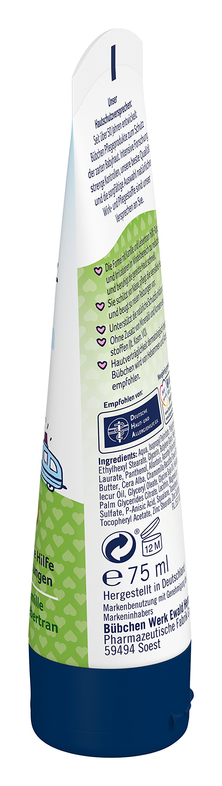 Bübchen special wound protection cream, 75 ml - NewNest Australia