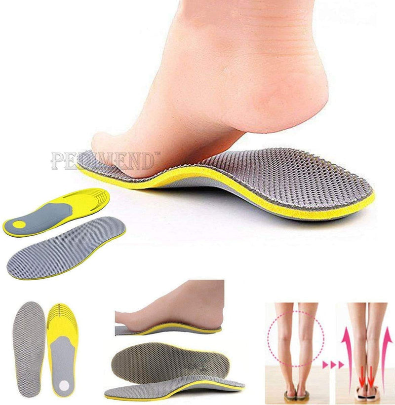 Pedimend Foot Arch Support Orthotic Insoles | Shoes Trainers Sandals Slippers Work Hiking Walking Boot Inserts Flat Feet | For Men & Women Foot Raise Cushion | Plantar Fasciitis High Arch Comfort Pad - NewNest Australia