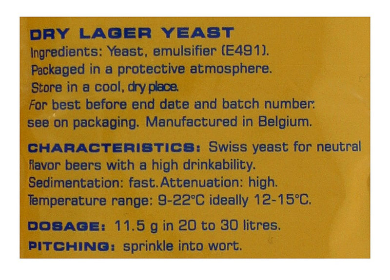 Fermentis Saflager S-189 11.5g bottom-fermented brewer's yeast dry yeast - NewNest Australia