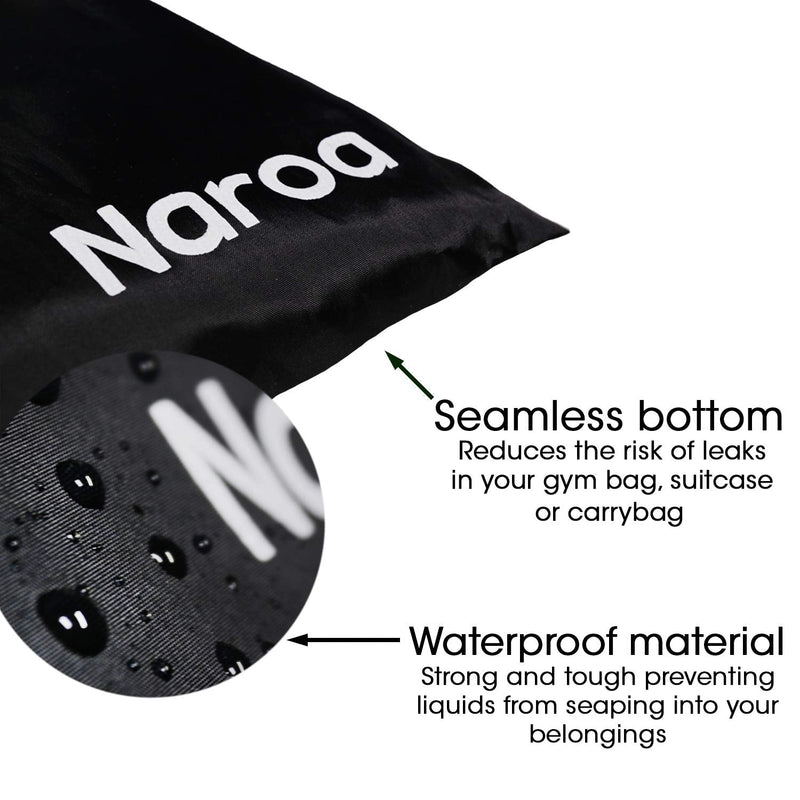 Waterproof Multifunctional Toiletry Shower Bag for Gym, Travel, Business and Foldable Portable Hanging Bathroom Mesh Caddy with Wet & Dry Storage Suction Hook Tote for Men Women - NewNest Australia