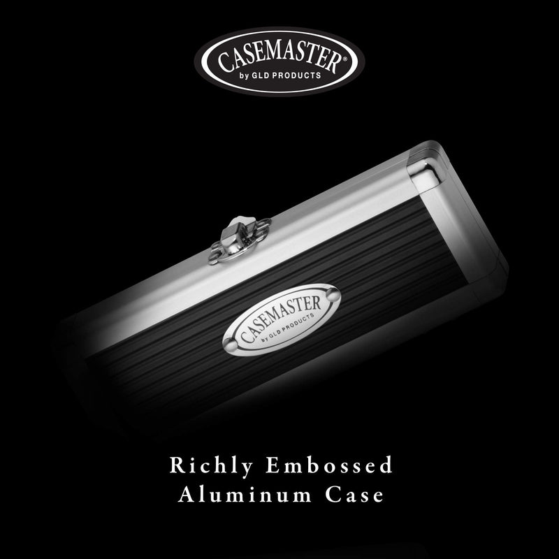 Casemaster Accolade Aluminum Dart Case Holds 3 Steel Tip and Soft Tip Darts, Slim Profile Fits into Your Pocket While Keeping Your Darts Pristine - NewNest Australia