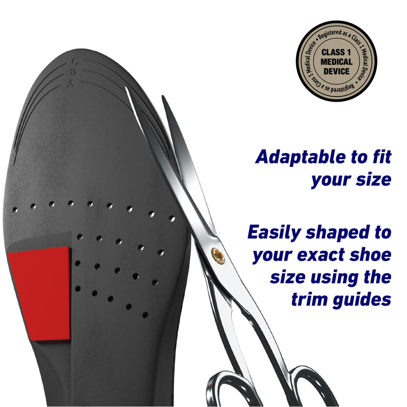 Neo G NeoThotics Pro-Expert Plantar Fasciitis & Achilles Tendonitis Support - Full Length Shoe Inserts for Plantar Fasciitis Heel Pain, Knee Pain Relief & Achilles Heel Support - S SMALL: 2.5 UK - 5.5 UK - NewNest Australia