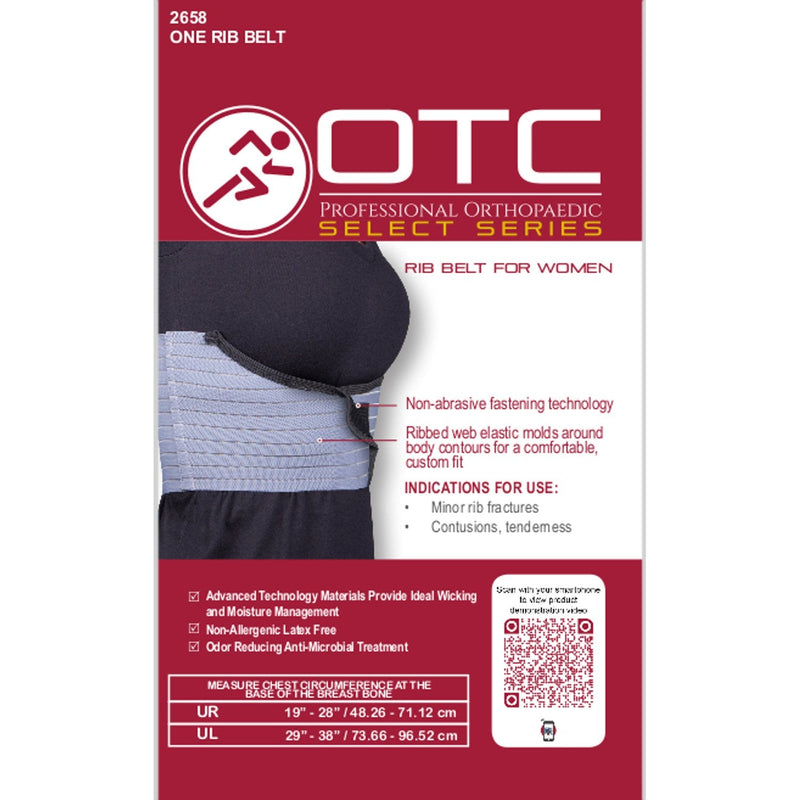 OTC Rib Belt for Women, 6-Inch Elastic Chest, Select Series, Universal Regular 6 Inch (Pack of 1) - NewNest Australia