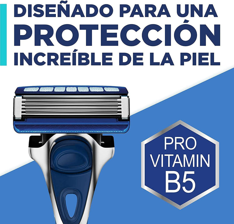 WILKINSON SWORD - Hydro 5 skin protection for men | Regularly | { 1 razor handle + 13 replacement blades }, 14 pieces (pack of 1) - NewNest Australia