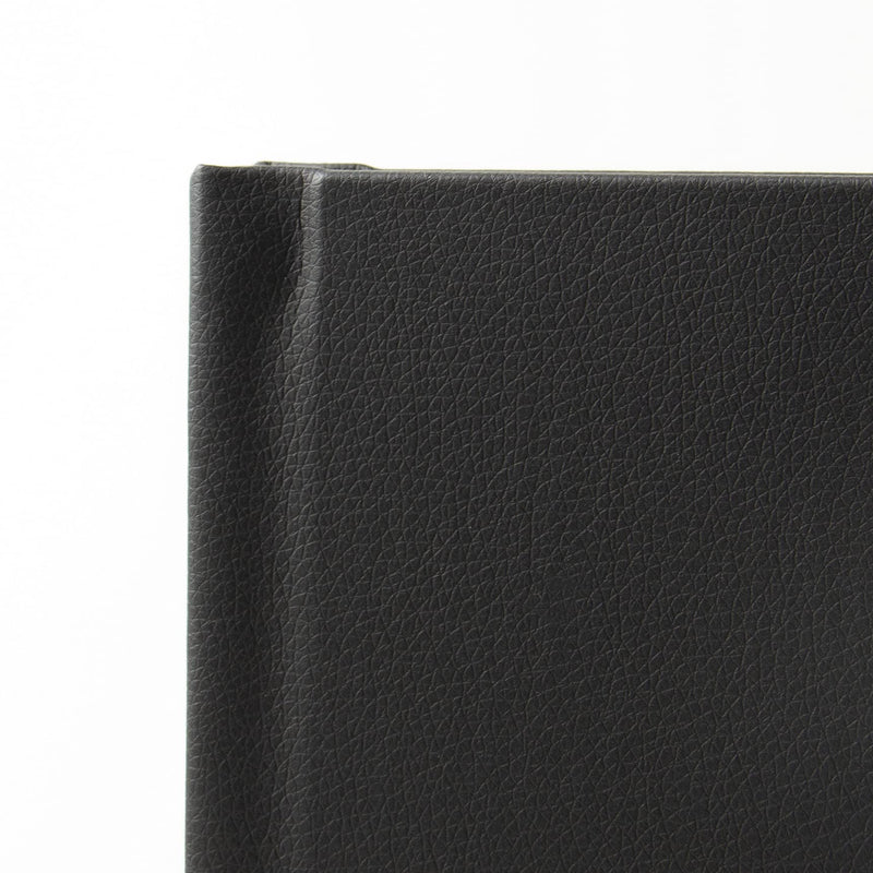 2.5" x 3.5" Black Leather Self-Stick Photo Album 2.5" x 3.5" - NewNest Australia