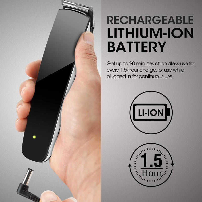 Hangsun Beard Trimmer Hair Clippers for Men Cordless Grooming Kit HC360 for Mustache, Stubble, Head and Face Hair USB Rechargeable - 7 in 1 Cutting Groomer - NewNest Australia