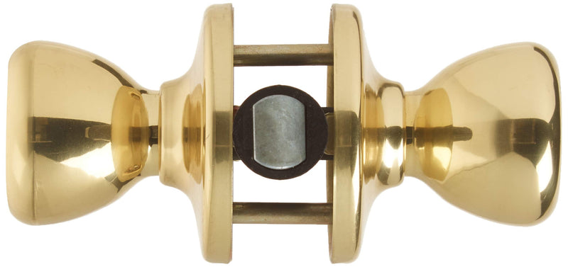 Kwikset 92001-519 Mobile Home Hall & Closet Door Knob in Polished Brass - NewNest Australia