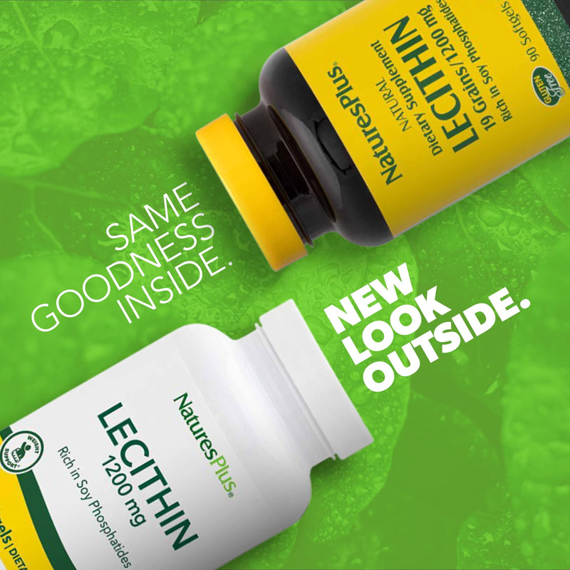 Natures Plus Lecithin 1200 90 Softgels - NewNest Australia