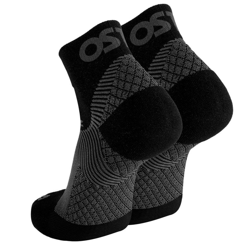 Orthosleeve stockings with degressive compression for plantar fasciitis and heel spurs FS4, black, size L - pack consisting of one pair - NewNest Australia