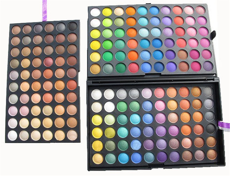 MUUZONING 180 Colors Mix Eyeshadow Palette Makeup Set - Concealer Lip Gloss Pressed Powder Professional Waterproof Eye shadow Makeup Cosmetic Palette Kit For Daily Use #2 - NewNest Australia