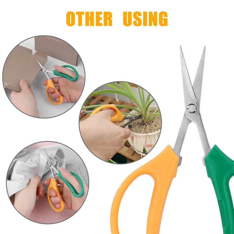 VISEMAN 2 Pieces Ultra Sharp All Purpose Scissors for Bonsai Fruit Pruning - NewNest Australia