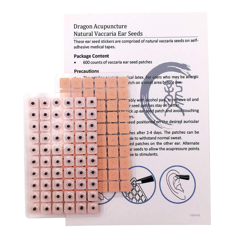 Dragon Acupuncture Ear Seeds 600 Counts Refill Pack - NewNest Australia